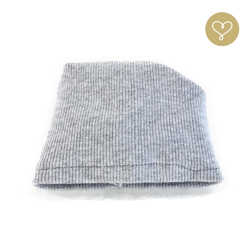 Czapka beanie szara 2 dla lalki 38 cm Lullu Dolls