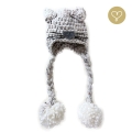 Czapka wełniana Kotek dla lalki Lullu Dolls 03
