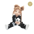 Kombinezon Panda dla lalki Lullu Dolls