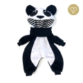Kombinezon Panda dla lalki Lullu Dolls