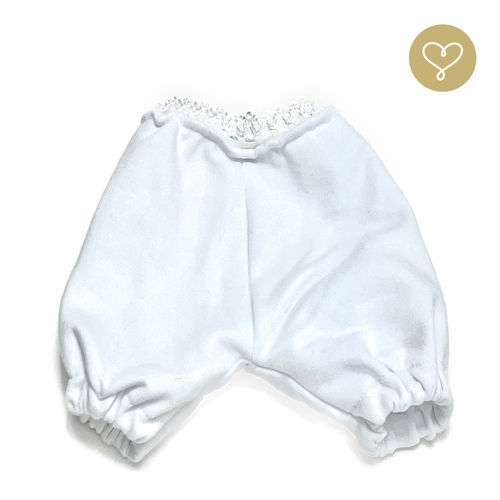 Majteczki pantalony białe dla lalki 38 cm Lullu Dolls