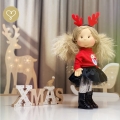 Akcesoria dla lalki Lullu Dolls opaska Renifer 2