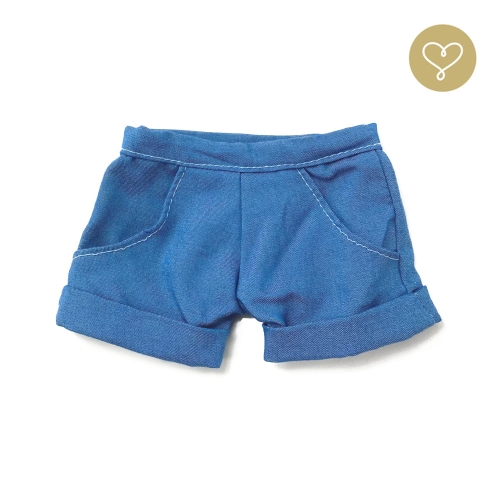 Spodnie szorty Light Jeans dla lalki 38 cm Lullu Dolls