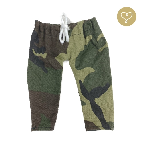 Spodnie moro dla lalki Lullu Dolls