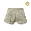 Spodnie szorty lniane dla lalki Lullu Dolls
