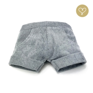 Spodnie szorty sztruksowe dla lalki Lullu Dolls