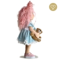 Sukienka miętowa dla lalki Lullu Dolls