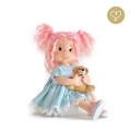 Sukienka miętowa dla lalki Lullu Dolls
