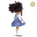 Sukienka niebieska dla lalki Lullu Dolls