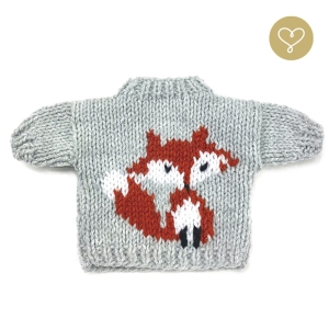 Sweter Lisek dla lalki Lullu Dolls