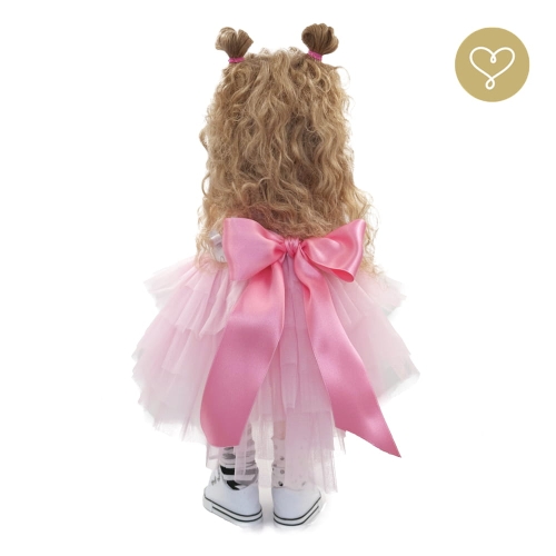 Lalka 38 cm Lullu Dolls Anastazja w ubranku, 3 warianty wyboru, na zdjęciu wariant 2 ruchomy szkielet