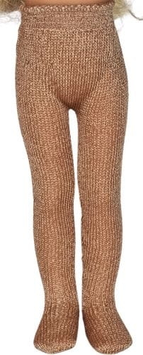 Oryginalne rajstopy Paola Reina dla lalki 32 cm Amigas 84620 złote miedziane