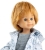 Lalka Hiszpańska 21 cm Paola Reina Mini Amigas 02122 Adrian, cała z winylu, blond włosy, bluzka, bluza z kapturem, spodenki, buciki