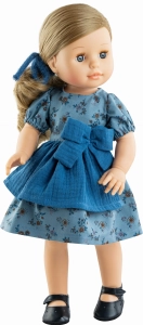 Lalka Hiszpańska 42 cm Paola Reina Soy Tu 06111 Lina, zamyka oczy