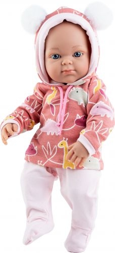 Lalka Hiszpańska 32 cm Paola Reina 05131 Minipikolina, bobas cały z winylu, dziewczynka, bez włosów, w ubranku