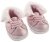 Oryginalne buty Antonio Juan dla lalki 42 cm Bobas 92004_5, różowe z futerkiem,  za kostkę