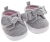 Oryginalne buty Antonio Juan dla lalki 42 cm Bobas 92004_8, szare z kokardką zapinane na rzep