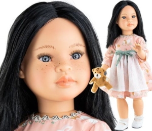 Lalka Hiszpańska 60 cm Paola Reina Las Reinas Rose 6575 przegubowa ruchome stawy