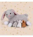 Mama Królik z małymi króliczkami Mamanimals 2020604