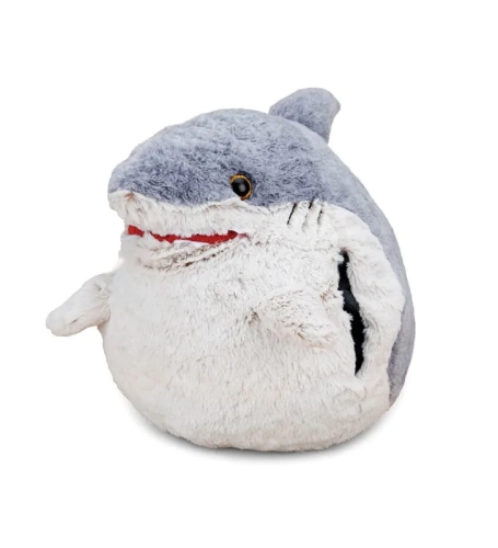 Pluszowa poduszka i ogrzewacz do dłoni 2w1 Rekin Cozy Noxxiez HW719