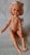 Lalka Hiszpańska 32 cm Paola Reina Amigas 04853 Cleo, klasyczna, cała z winylu, przegubowa ruchome stawy, niebieskie oczy, włosy jasnoblond perłowe z odcieniem delikatnego różu, sukienka w kwiatuszki, zielona sukienka na szelki, majteczki, buciki