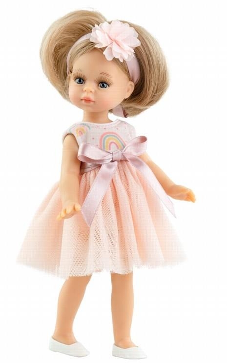 Lalka Hiszpańska 21 cm Paola Reina Mini Amigas 02118 Raquel, cała z winylu, w ubranku
