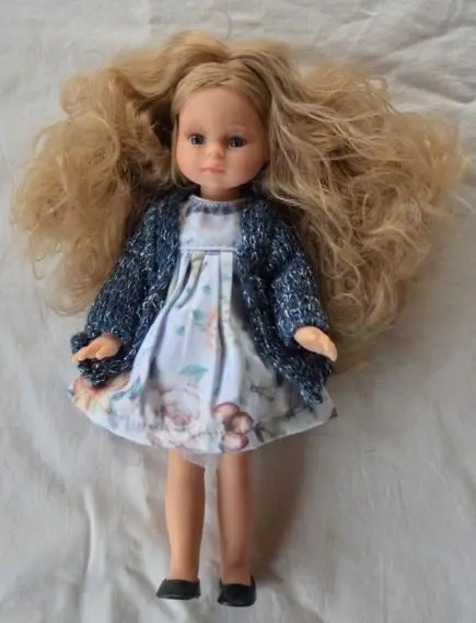Lalka Hiszpańska 21 cm Paola Reina Mini Amigas 02114 Ines, cała z winylu, w ubranku
