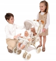 DeCuevas Toys Wózek spacerówka podwójna dla lalek 90378 Verona