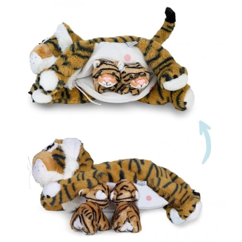 Mama Tygrys z małymi tygryskami Mamanimals 2020610