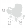 DeCuevas Toys Wózek dla lalek 86078 Verona My First