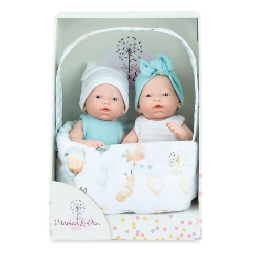 Lalka Hiszpańska 21 cm Marina&Pau 0216 Mini Golosinas Bliźniaki