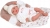 Lalka Hiszpańska 40 cm Arias 60821 bobas bez włosów miękki brzuszek, w ubranku, smoczek, śpiworek
