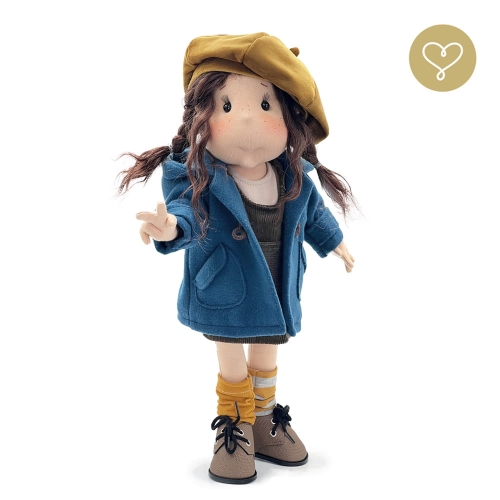 Lalka 38 cm Lullu Dolls Grażynka w ubranku, 3 warianty wyboru, na zdjęciu wariant 3 kolekcjonerski