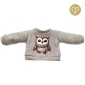 Sweter Sowa 2 dla lalki Lullu Dolls
