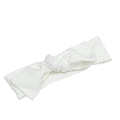 Opaska bawełniana dla lalki Miniland 38 cm, Paola Reina 34 cm, Minikane 34 cm - ecru