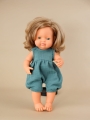 Kombinezon muślinowy dla lalki Miniland 38 cm - Frosty Green