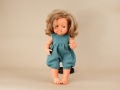 Kombinezon muślinowy dla lalki Miniland 38 cm - Frosty Green