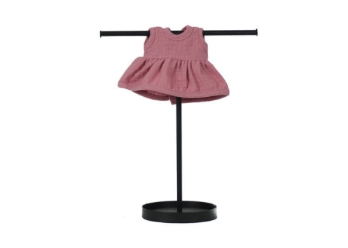 Sukienka muślinowa dla lalki Miniland 21 cm i Paola Reina Peques 21 cm - Foxglove