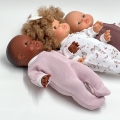 Śpioszki ze stópkami dla lalki Minikane 34 cm i Paola Reina 34 cm Gordis