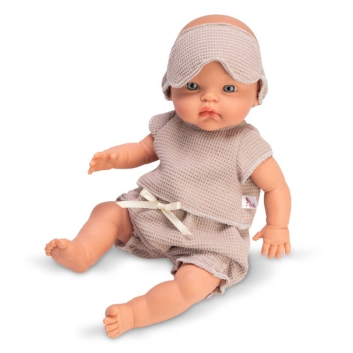 Lalka Hiszpańska 36 cm ASI 0527671 Alex bobas, cała z winylu, w ubranku, bez włosów