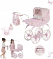 DeCuevas Toys Wózek dla lalek 87046 Niza Retro