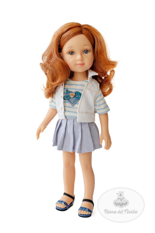 Lalka hiszpańska 32 cm Reina del Norte Paola Reina Amigas 11013 Sofia w ubranku