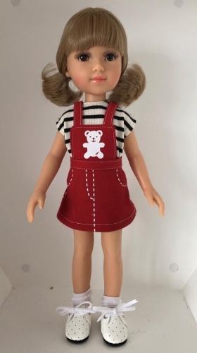 Lalka hiszpańska 32 cm Reina del Norte Paola Reina Amigas 11012 Blanka w ubranku