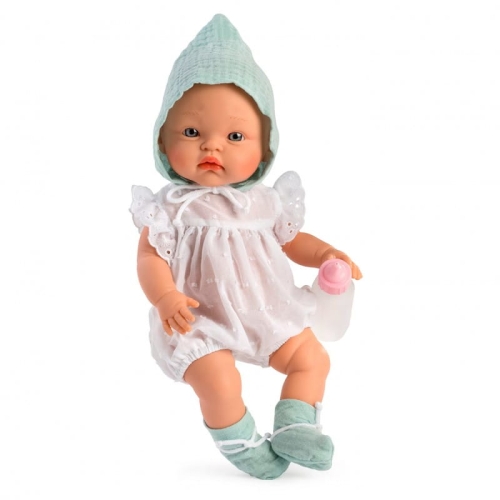 Lalka Hiszpańska 36 cm ASI 0526080 Alex bobas, cała z winylu, w ubranku, bez włosów