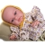 Lalka Hiszpańska 34 cm Antonio Juan 70365 Baby Toneta Posturitas, bobas, miękki brzuszek, w ciele stelaż, który pozwala na zmiany pozycji, w ubranku, smoczek, kocyk / kołderka