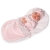 Lalka Hiszpańska 27 cm Antonio Juan 12443 Petit, bobas miękki brzuszek, bez włosów, namalowane rzęsy, w ubranku, smoczek, śpiworek