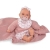 Lalka Hiszpańska 27 cm Antonio Juan 11325 Kika, bobas miękki brzuszek, płacze, mówi mama papa, bez włosów, w ubranku, magnetyczny smoczek, kocyk