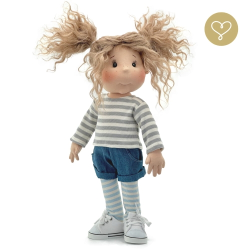Spodnie szorty Light Jeans dla lalki 38 cm Lullu Dolls