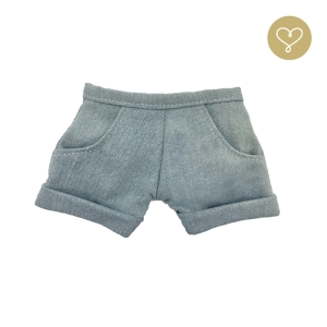 Spodnie szorty jeansowe dla lalki Lullu Dolls
