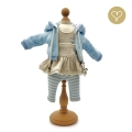 Strój Blue dla lalki Lullu Dolls